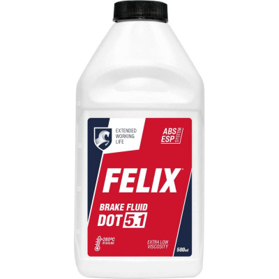 Тормозная жидкость FELIX DOT 5.1 0,5л 430142009