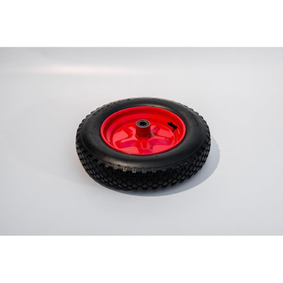 Колесо надувное 325 мм F 20 GEVA TRADE 2PR325/8/20/80/BLACK/RED/