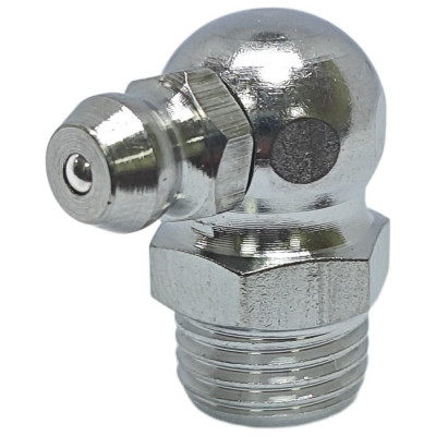 Пресс-масленка угловая нерж. H3 M10x1, комплект 10 шт.,нержавеющая сталь AISI304, Европейский стандарт DIN71412, MasloSmenka 010903-10