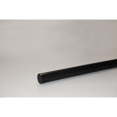 Полиацеталь HIMPT черный стержень Ф 30 мм ПОМ-С (L=1000 мм, ~1,1 кг) 00028006609