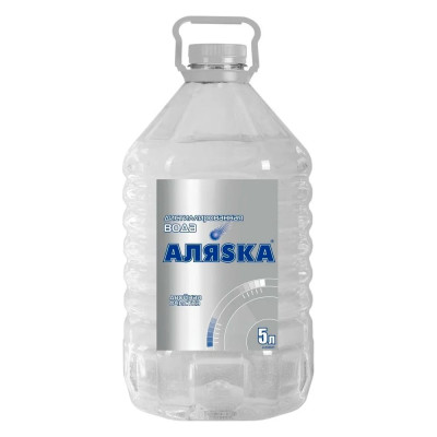 Дистиллированная вода 5 л ПЭТ АЛЯSКА 5535