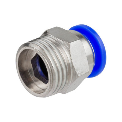 Фитинг для пластиковых трубок 12 мм с наружной резьбой 1/2 Forsage F-SPC12-04(59375)