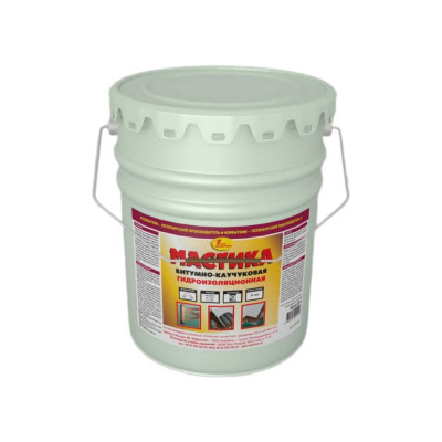 Мастика битумно-каучуковая НОВБЫТХИМ 20 л 599