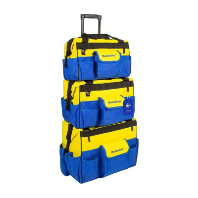 Набор из трех сумок на колесах МастерАлмаз SET WORKER PRO 600D, 440/270/370мм 10508881