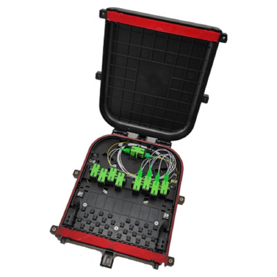 Оптическая кросс-муфта ООО Лентамет ОКМ-3023-18SC-162-М(п)-18К/2PLC8 (серая) винты с пласт. головкой (ОКМ-18SC/16SC-PLC) 10372