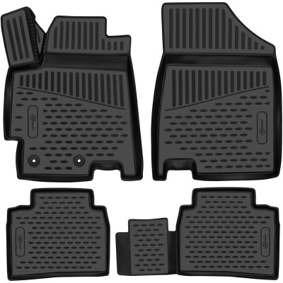 Коврики 3D в салон FORMAT подходят для JAC J7 (I) 2020, 4 шт. (ПУ, повышенная износостойкость)/Джак Джей .3DA66481210k FORMAT.3DA66481210k