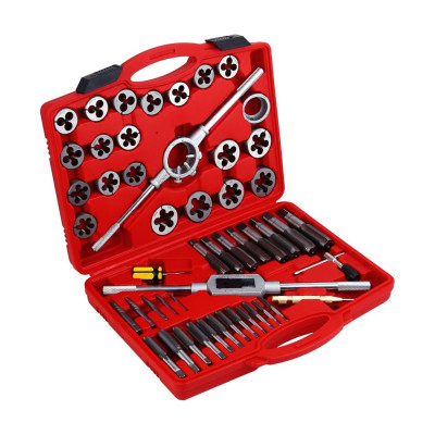 Набор плашек и метчиков ЕРМАК 51шт 637-026