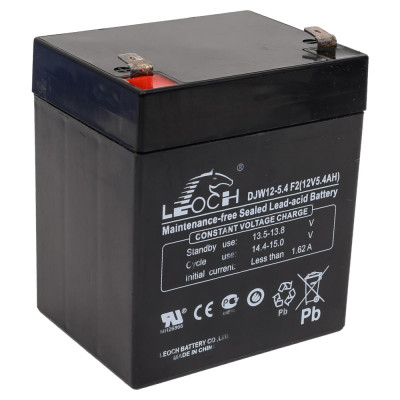 Аккумулятор для ИБП DJW12-5.4 F2 Leoch УТ-00002213
