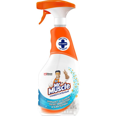Универсальное чистящее средство МИСТЕР МУСКУЛ Mr Muscle 520мл 865018