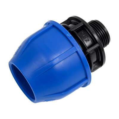 Муфта переходная Damento 32x3/4", наружная резьба, ПНД 011168