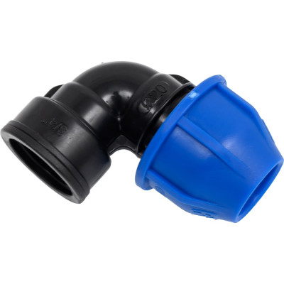 Отвод переходной Damento 20x3/4", внутренняя резьба, ПНД 011233