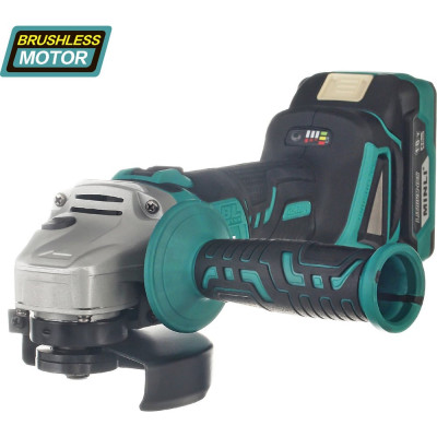 Аккумуляторная бесщеточная угловая шлифмашина MINLI 125mm Li-ion 18Vx2 DC201-4.0A