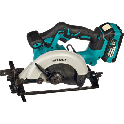 Аккумуляторная бесщеточная циркулярная пила MINLI 165max. 55mm Li-ion 18Vx2 DC602-4.0A