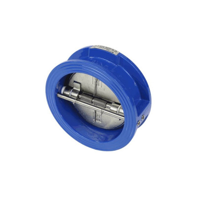 Клапан обратный Benarmo чугун, двухстворчатый, Ду150, Ру16, межфланцевый, створка - чугун 1 019-2991