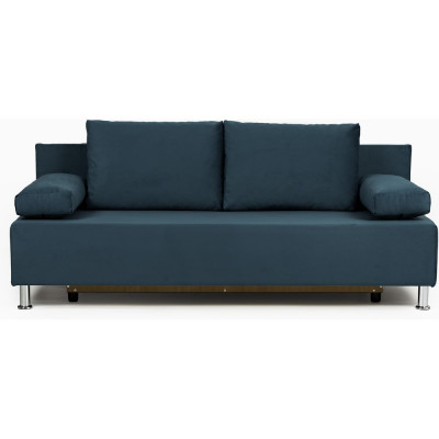 Диван-кровать Divan24 Морис зеленый двухспальный, раскладной для дома, велюр 77400093