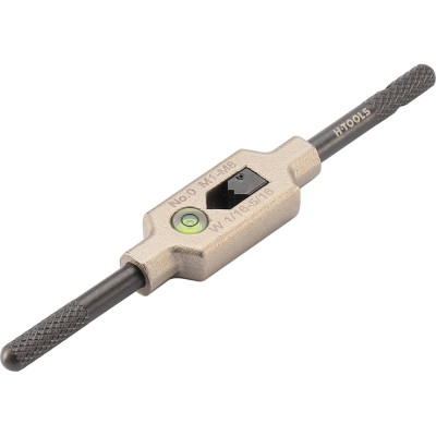 Вороток для метчиков H-Tools №0 M1-M8(2.0-5.0мм) 12 5мм DIN1814 INOX (с уровнем) 08802020