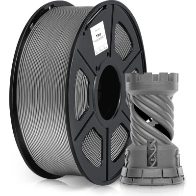Пластик для принтера CACTUS 3D CS-3D-TPU-0.8KG-GREY TPU диаметр 1.75 мм, 0.8 кг, 1 цвет 2022749