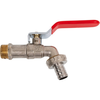 Кран шаровой с носиком DORON 1/2" нар.рез. 8436