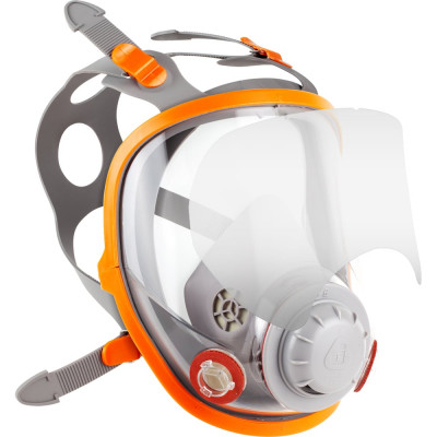 Полнолицевая маска + 10 пленок в комплекте Jeta Safety размер L 5950F-L