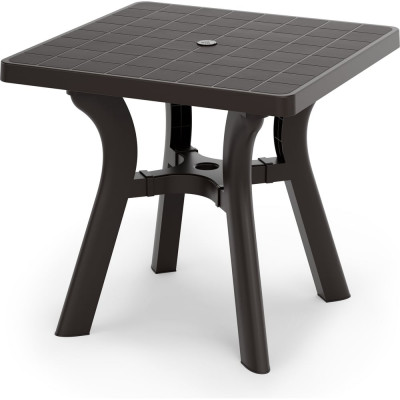 Стол квадратный ЗПИ "Альтернатива" "Атлант" 800мм (мокко) М8941