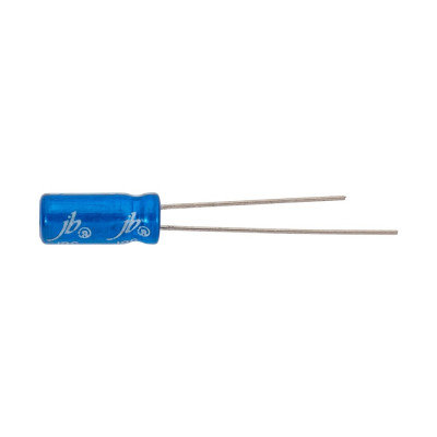 Конденсатор электролитический JB Capacitors 10мкФ, 50В, 105C, 5x11 / P:2 мм, (Low Imp), JRC1H100M02000500110000B-346