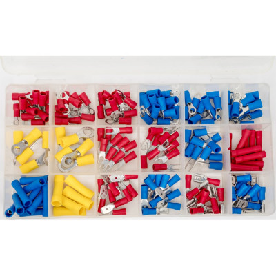 Набор кольцевых и вилочных кабельных наконечников ООО "ОПТИКОМ ЭЛЕКТРИК" 175шт 3544.0175