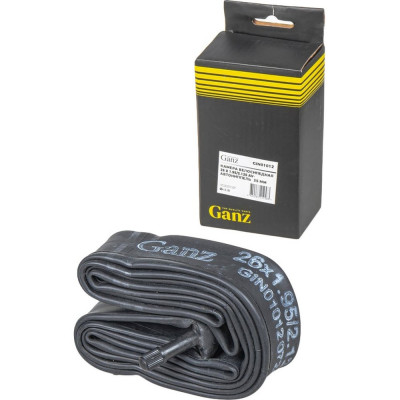 Камера велосипедная Ganz 26x1.95/2.125 AV-автониппель 35 мм GIN01012