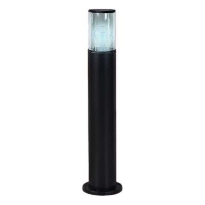 Светильник уличный IN HOME напольный ТБУ SMOKY-SP600-1xA60-BL алюминиевый 600мм черный IP54 4690612055848