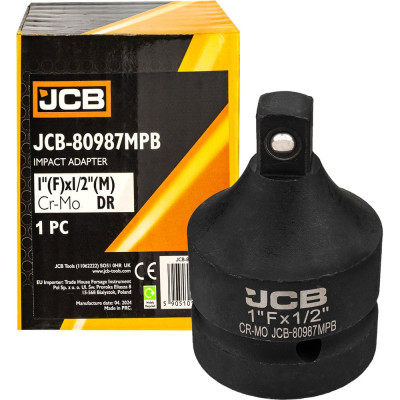 Адаптер-переходник ударный JCB  1(F) х 1/2(M) JCB-80987MPB(60646)