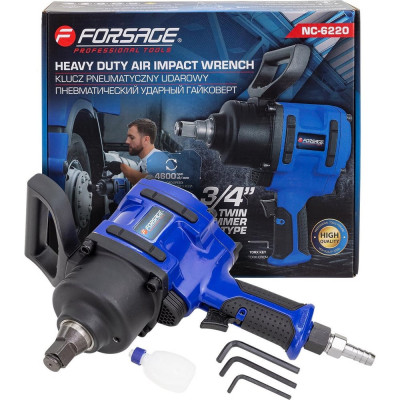 Гайковерт пневматический ударный Forsage 3/4 (2400Нм) F-NC-6220(61560)
