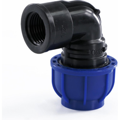 Компрессионный переходной отвод Millennium ПНД 32- 1/2" с внутренней резьбой PFUF3212