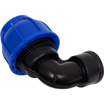 Компрессионный переходной отвод Millennium ПНД 25- 1/2" с внутренней резьбой PFUF2512