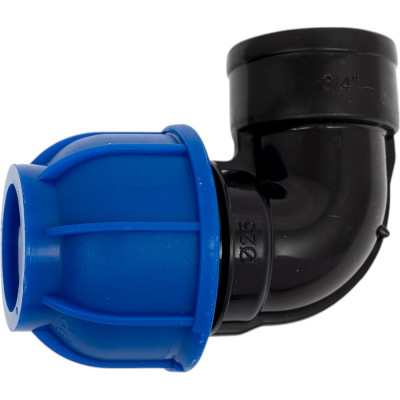 Компрессионный переходной отвод Millennium ПНД 25- 3/4" с внутренней резьбой PFUF2534