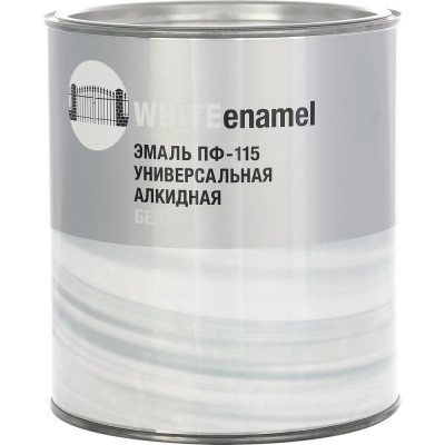 Эмаль ЗАО Декарт ПФ-115 белая 2,7 кг 30515