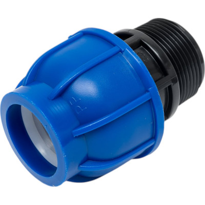 Муфта компрессионная для ПНД труб Millennium 32-1 1/4 с наружной резьбой PFMM3232