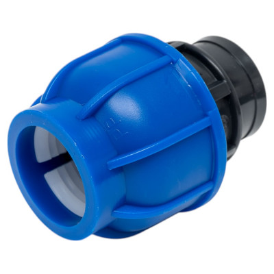 Муфта компрессионная для ПНД труб Millennium 32- 3/4 с внутренней резьбой PFMF3234