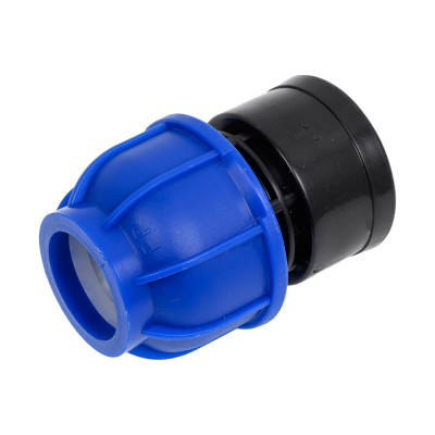 Муфта компрессионная для ПНД труб Millennium 25-1 с внутренней резьбой PFMF2510