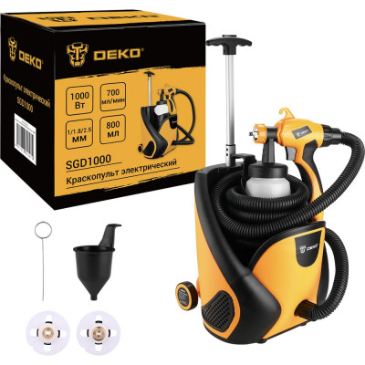 Краскопульт электрический DEKO SGD1000, 800 мл, 1000Вт 085-1333