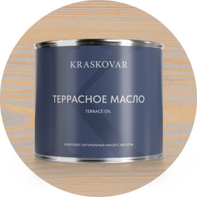 Масло террасное Kraskovar Айсберг 2,2л 1433