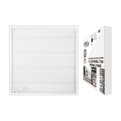 Светильник панель-призма FL-LED PANEL-T36 PRISMA 2700K 595x595x19мм 36Вт 3200Лм встр. драйвер 608086