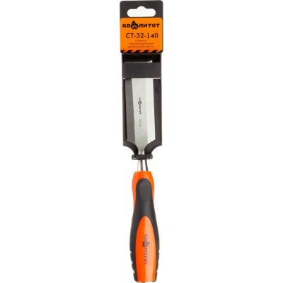 Стамеска с двухкомпонентной рукояткой 32 мм СТ-32-140 Квалитет 00006691945