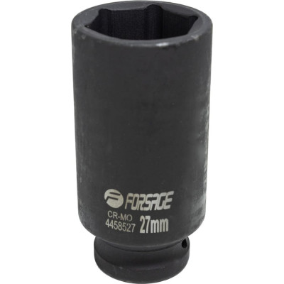 Головка ударная глубокая Forsage 27мм (6гр.), 1/2" F-4458527(6821)