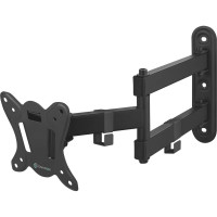 Наклонно-поворотный кронштейн для телевизора 10-32 ONKRON Black R4