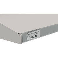 Самоклеющийся ценникодержатель ПК МАГС dbr39 1000 мм, прозрачный, 10 шт./упаковка ПОС04-00073