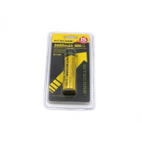 Аккумулятор Nitecore NL1826 18650 3.7v 2600mA 9324