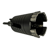 Коронка алмазная по армированному бетону и кирпичу 50 мм, SDS+ TORGWIN T883963