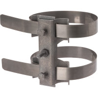 Сдвоенный держатель хомут TDM ELECTRIC Ø80-150 мм для изоляционной штанги, М8, термодиффузия SQ2402-3163