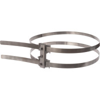 Сдвоенный держатель хомут TDM ELECTRIC Ø80-500 мм для изоляционной штанги, М8, термодиффузия SQ2402-3165