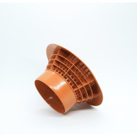 Цельнолитой зонт  вентиляционный для наружной канализации Flextron d 110 мм 145009