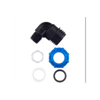 Компрессионный отвод для ПЭ труб LAMMIN нр 40x1 1/2" Lm34008040040